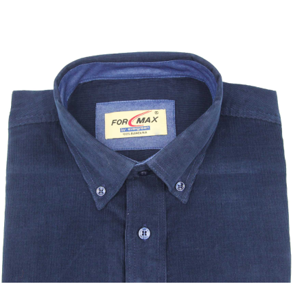 Koszula Formax sztruksowa granatowa
