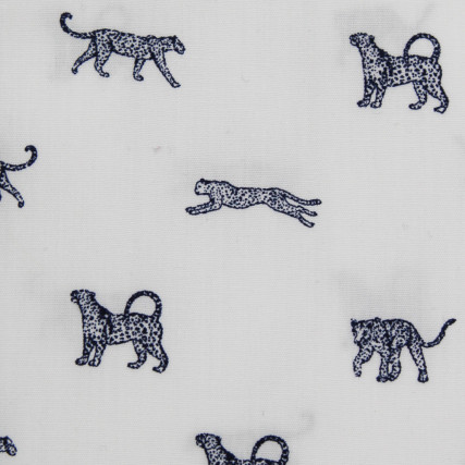 Koszula MMER slim granatowe pantery